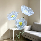 Flowerva Sheer Petal Sculpture Premium Decor