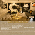 Flowerva Proposal & Confession & Birthday Scene Decoration Balloon Set