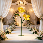 Flowerva Standing Petal Sculpture Collection Premium Decor