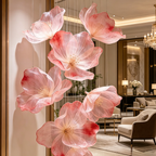 Flowerva Sheer Pearlescent Rhythm Premium Decor