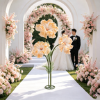 Flowerva Sheer Standing Petal Sculpture Premium Decor