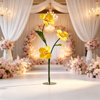 Flowerva Standing Petal Sculpture Collection Premium Decor