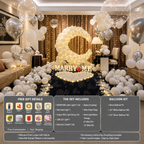 Flowerva Romantic Balloon Decor Kit for Proposal & Confession