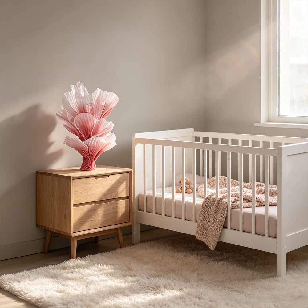 Flowerva Aura Pleat Sculpture Collection Table Flower