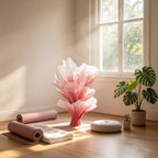 Flowerva Aura Pleat Sculpture Collection Table Flower