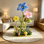 Flowerva Fuzzy Whimsy Centerpiece Flower Wedding Decoration