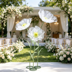 Flowerva Sheer Petal Sculpture Premium Decor