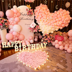 Flowerva Birthday Party Balloon Decoration Scene Set