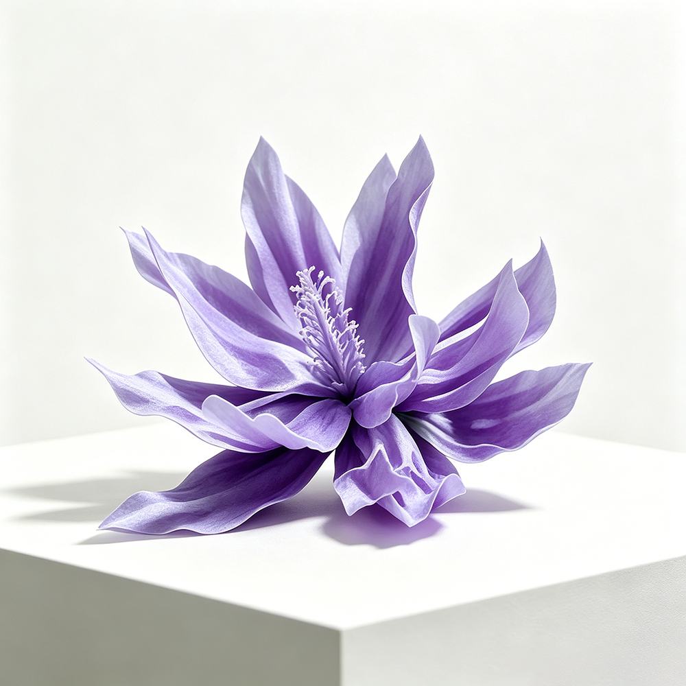 Flowerva Lavender Night Bloom Premium Decor