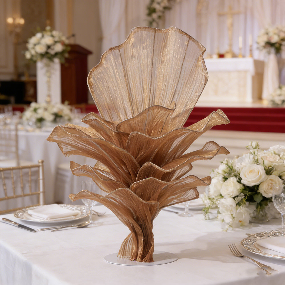 Flowerva Airy Brown Veil Eternal Table Flower