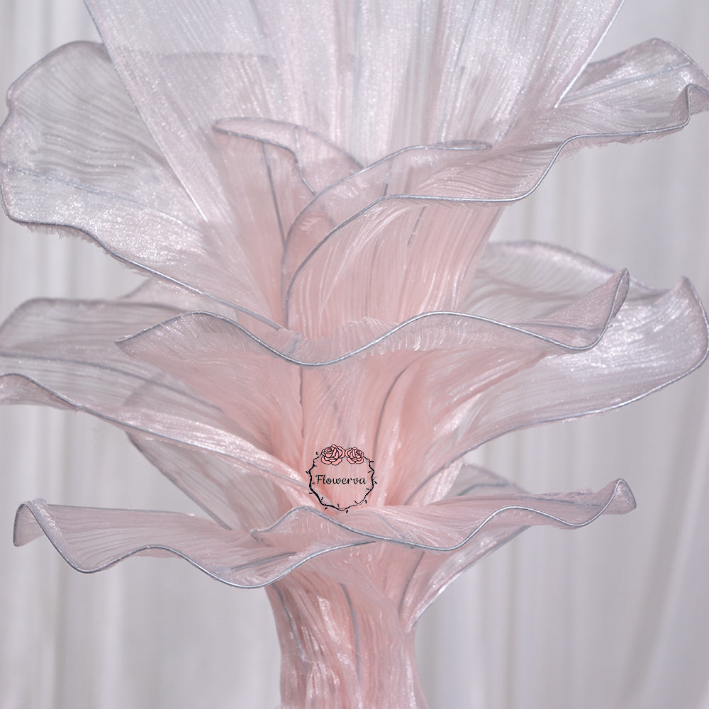 Flowerva Airy Light Pink Veil Eternal Table Flower