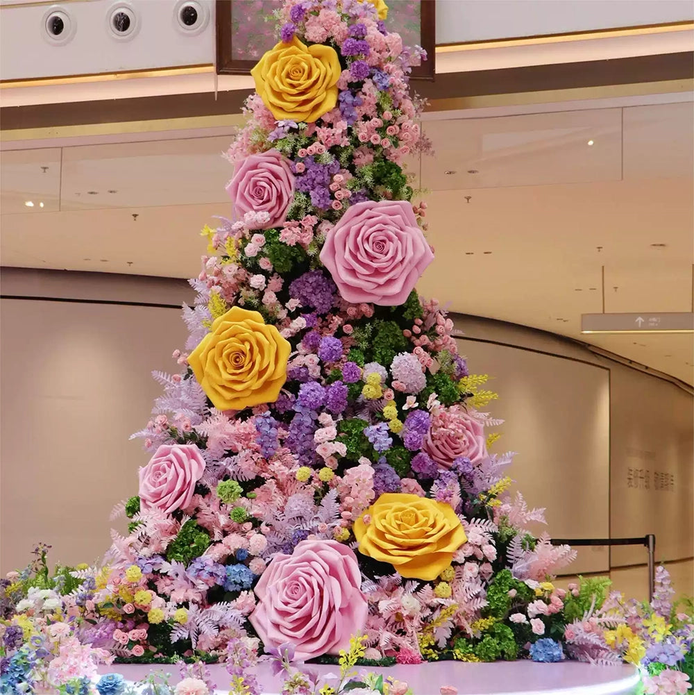 Flowerva Rose Contour Formwork Premium Decor
