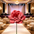 Flowerva Peony Sheer Opulence Premium Decor