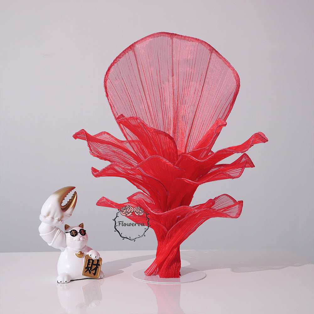 Flowerva Airy Red Veil Eternal Table Flower