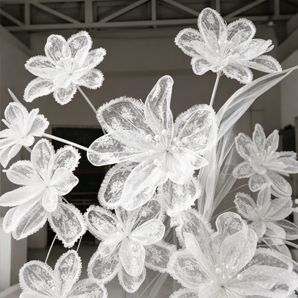 Flowerva Lace Sanctuary Art Installation
