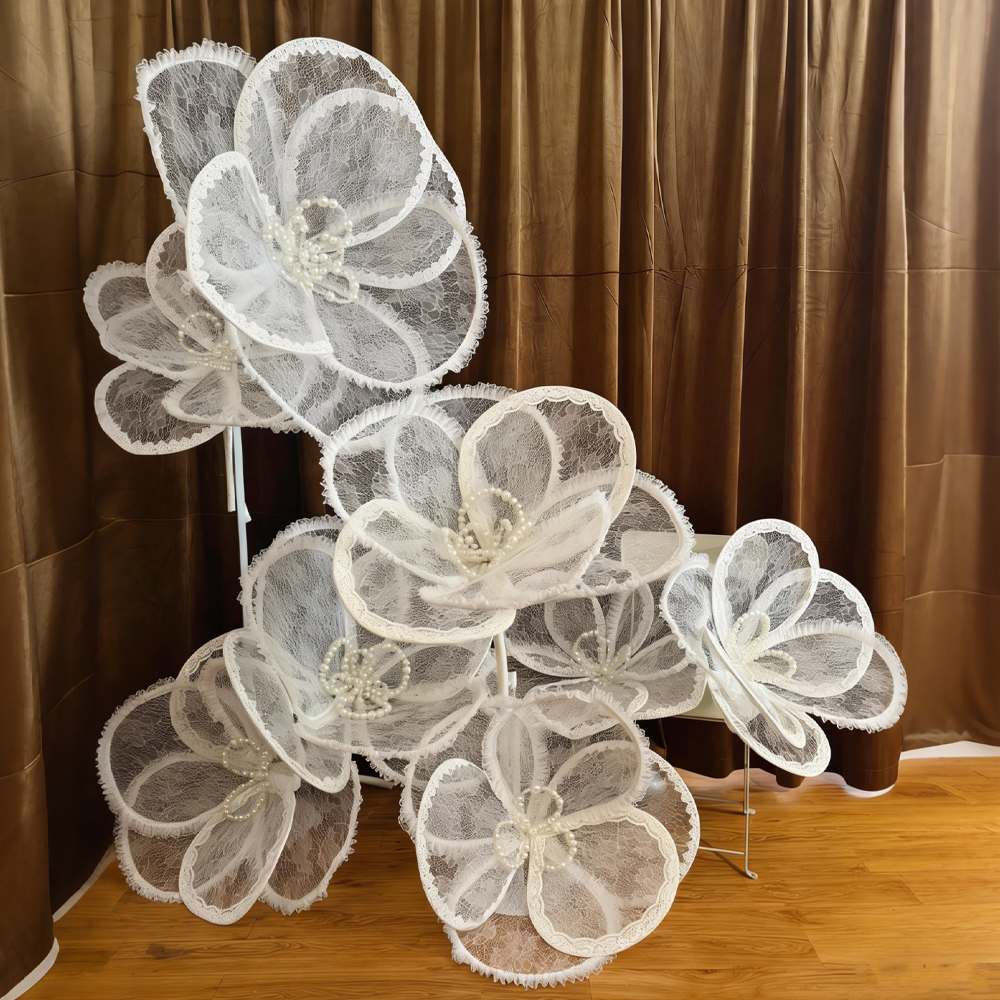 Flowerva Artisan Lace Orchid Art Installation