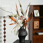 Flowerva Sculptural Everlasting Vase Arrangement Premium Decor