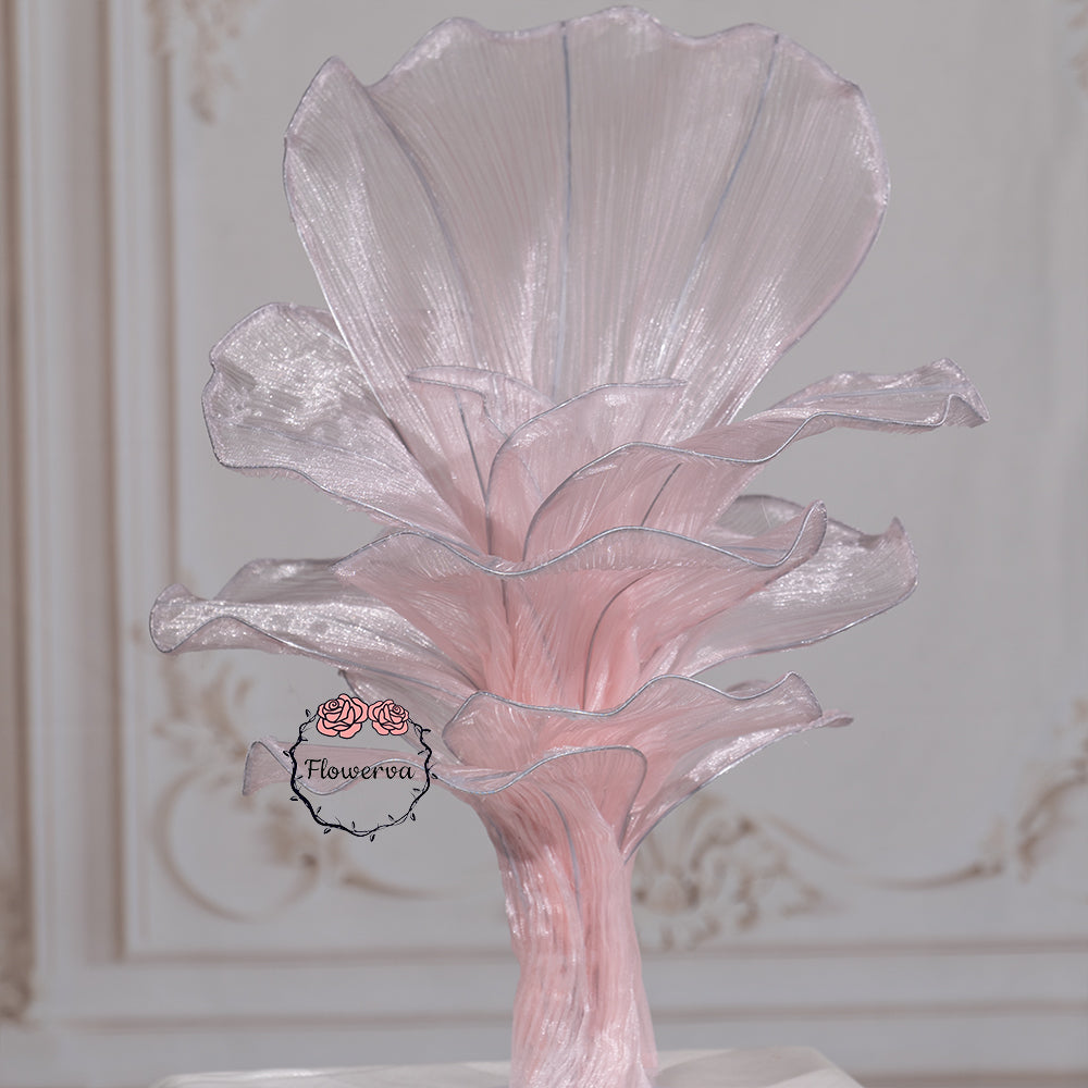 Flowerva Airy Light Pink Veil Eternal Table Flower