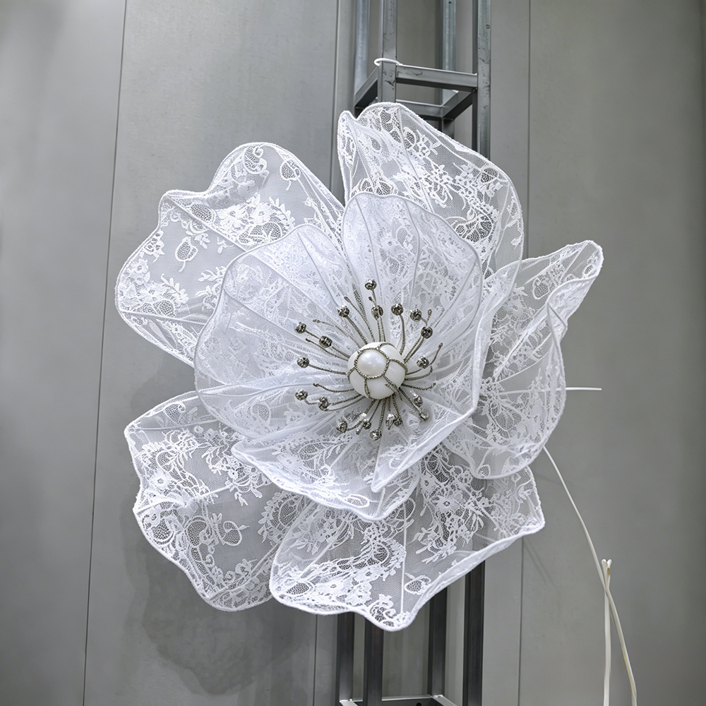 Flowerva Lace Silhouette Floral Art Installation