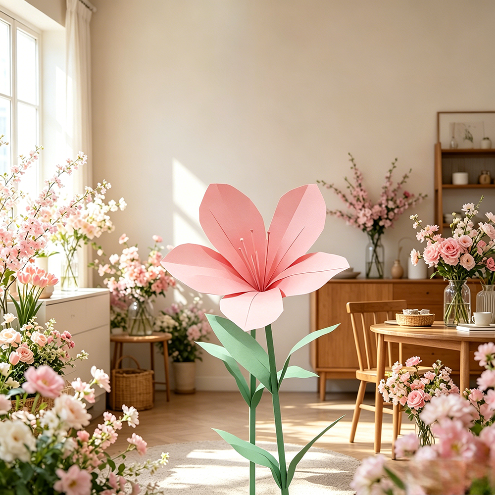Flowerva Dusk Veil Stand Premium Decor
