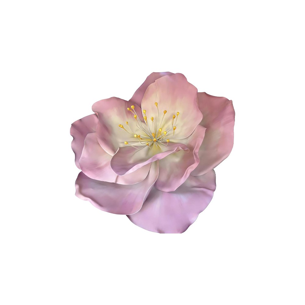 Flowerva EVA Gradient Pink Peony Premium Flower