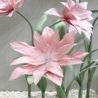 Flowerva Blush Night Bloom Premium Decor