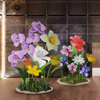 Flowerva Lavender Orchid Contour Set Premium Decor