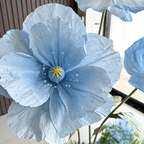 Flowerva Luxe Couture Ruffled Poppy Art Installation