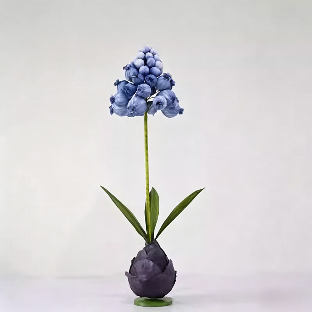 Flowerva Blue Muscari Palette Artisan Premium Decor