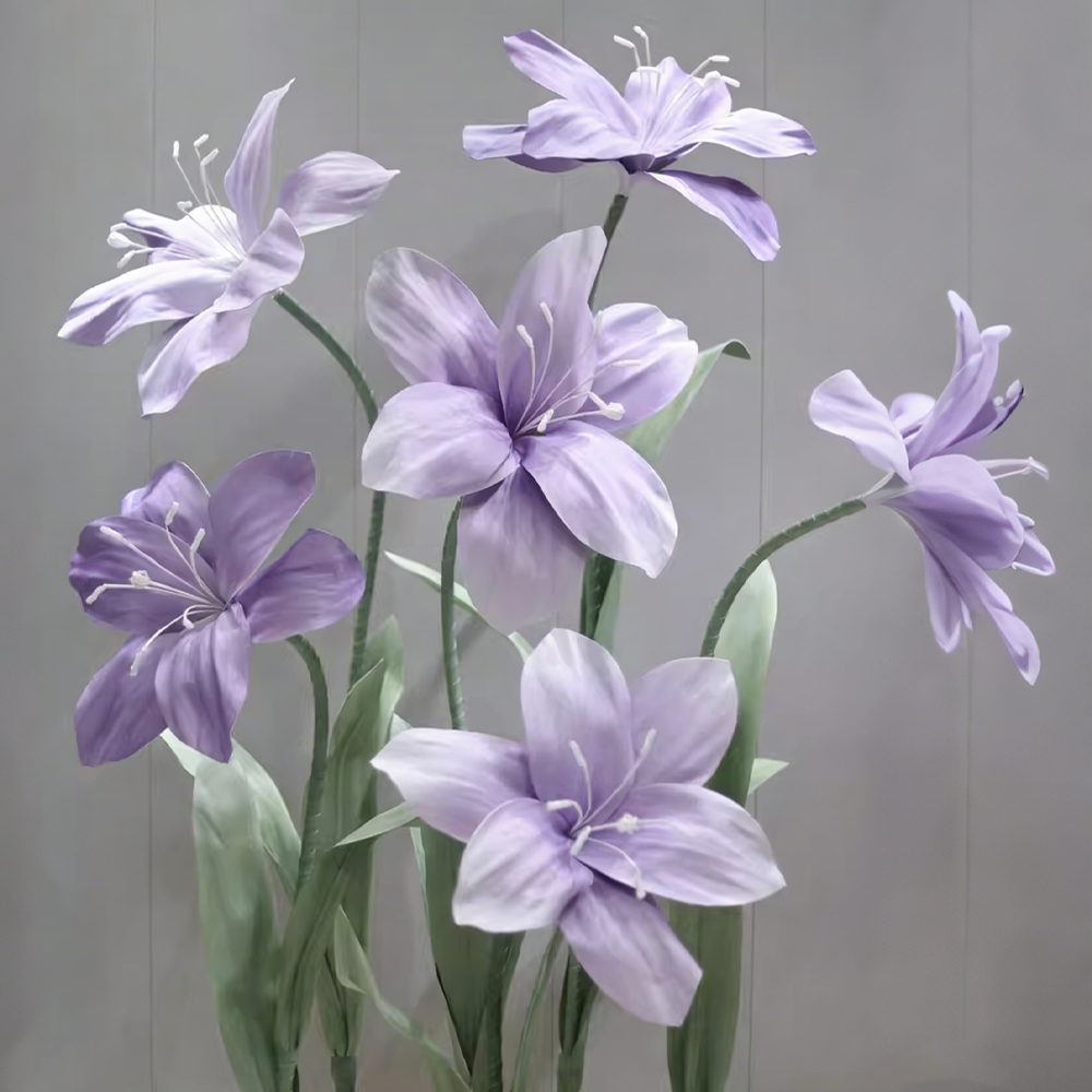 Flowerva Ethereal Purple Lily Premium Flower