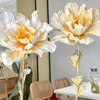Flowerva Sunlit Whisper Sculptural Premium Decor