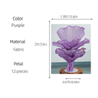 Flowerva Amethyst Wedding and Home Art Decoration