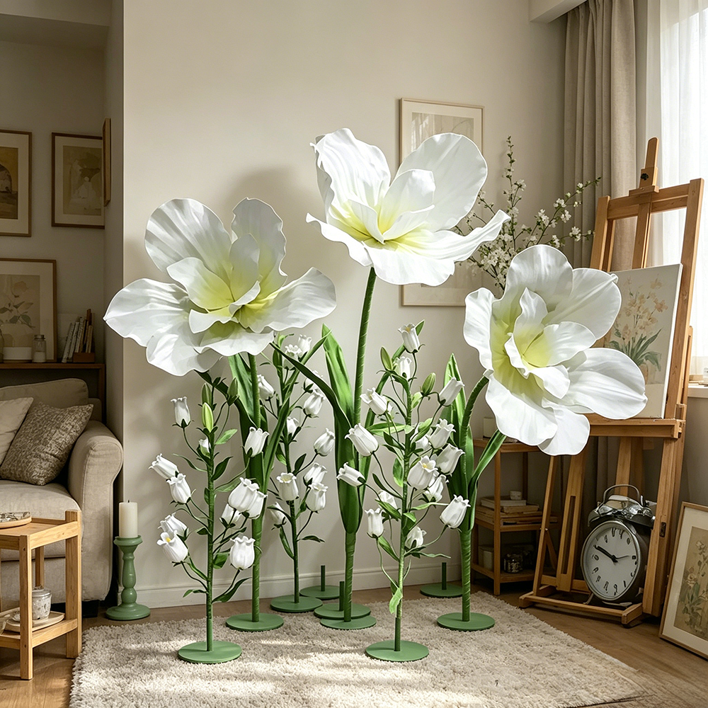 Flowerva Grand Petal Grove Premium Decor