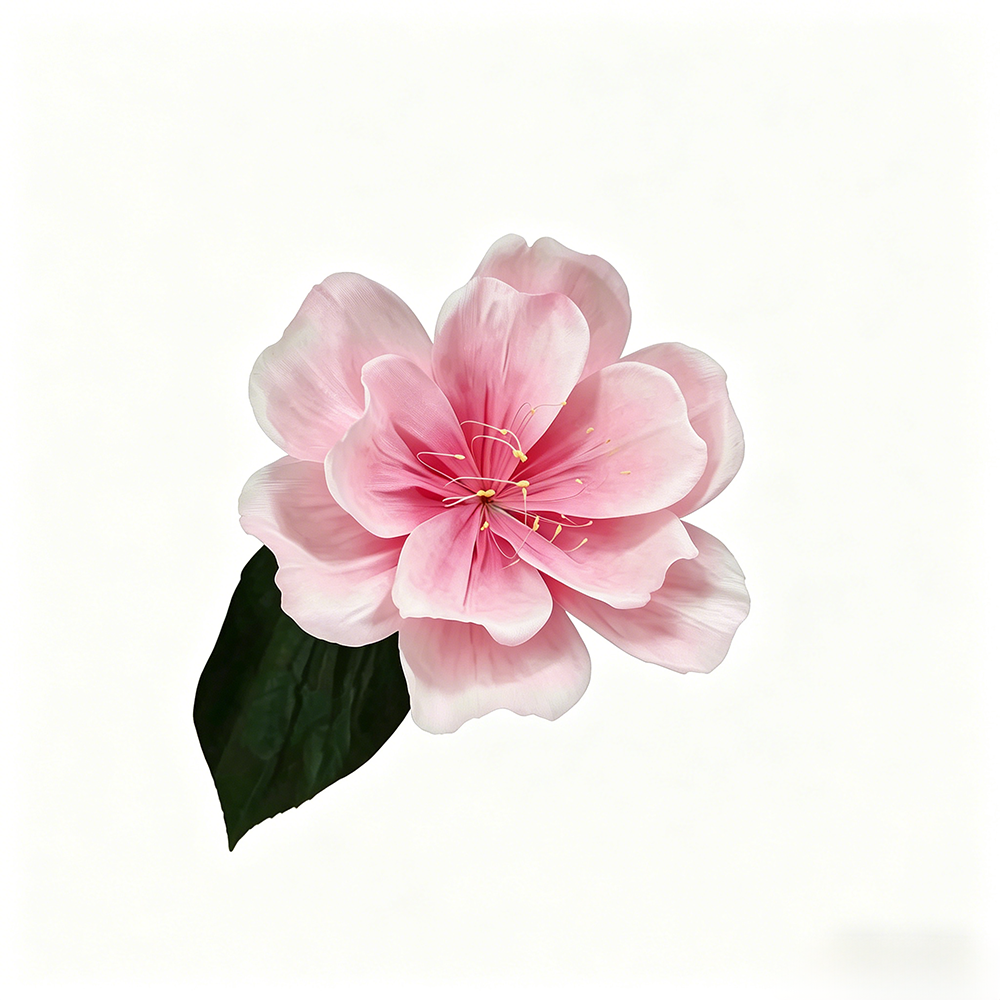 Flowerva Peach Blossom Aetheria Bloom Premium Decor