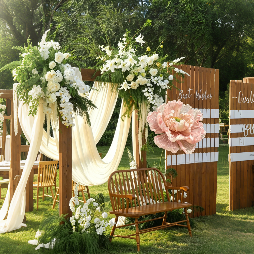Flowerva Gentle Curve Premium Decor