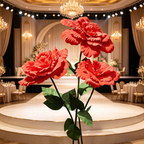 Flowerva Peony Sheer Opulence Premium Decor