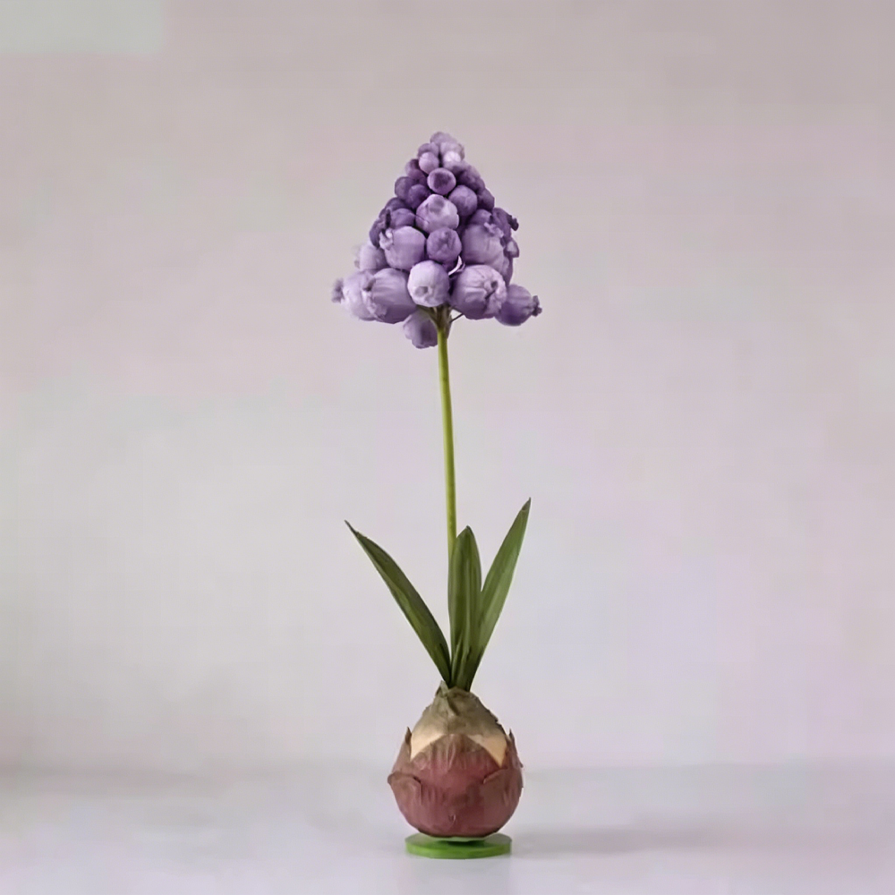 Flowerva Muscari Palette Artisan Premium Decor