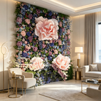 Flowerva Crinkle Layered Formwork Premium Decor