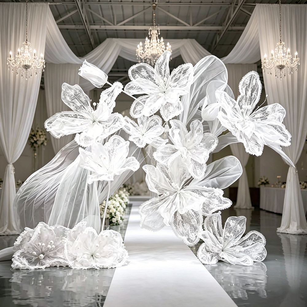 Flowerva Lace Sanctuary Art Installation
