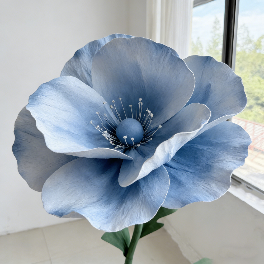 Flowerva Luminous Sheer Poppy Premium Flower