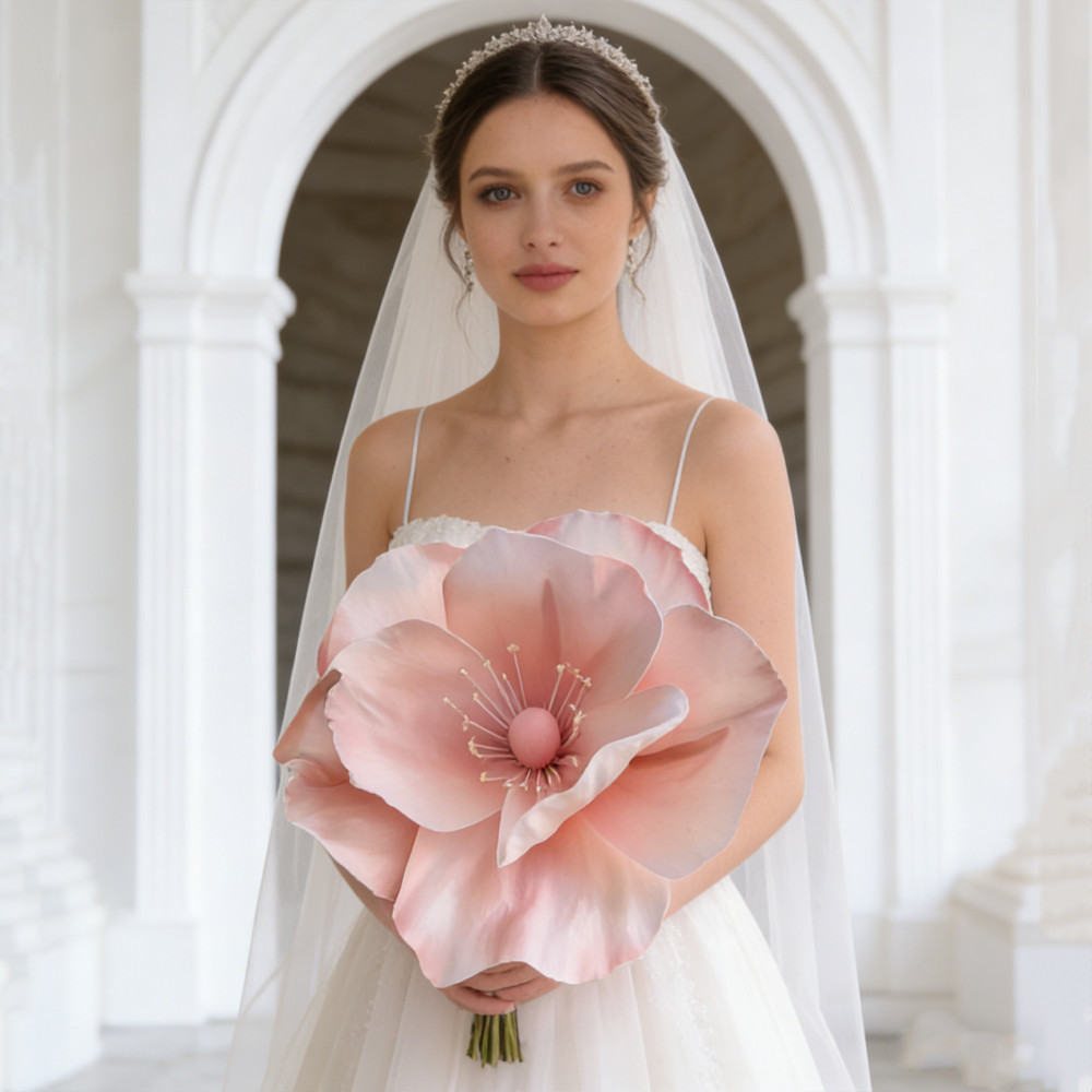 Flowerva Luminous Sheer Poppy Premium Flower