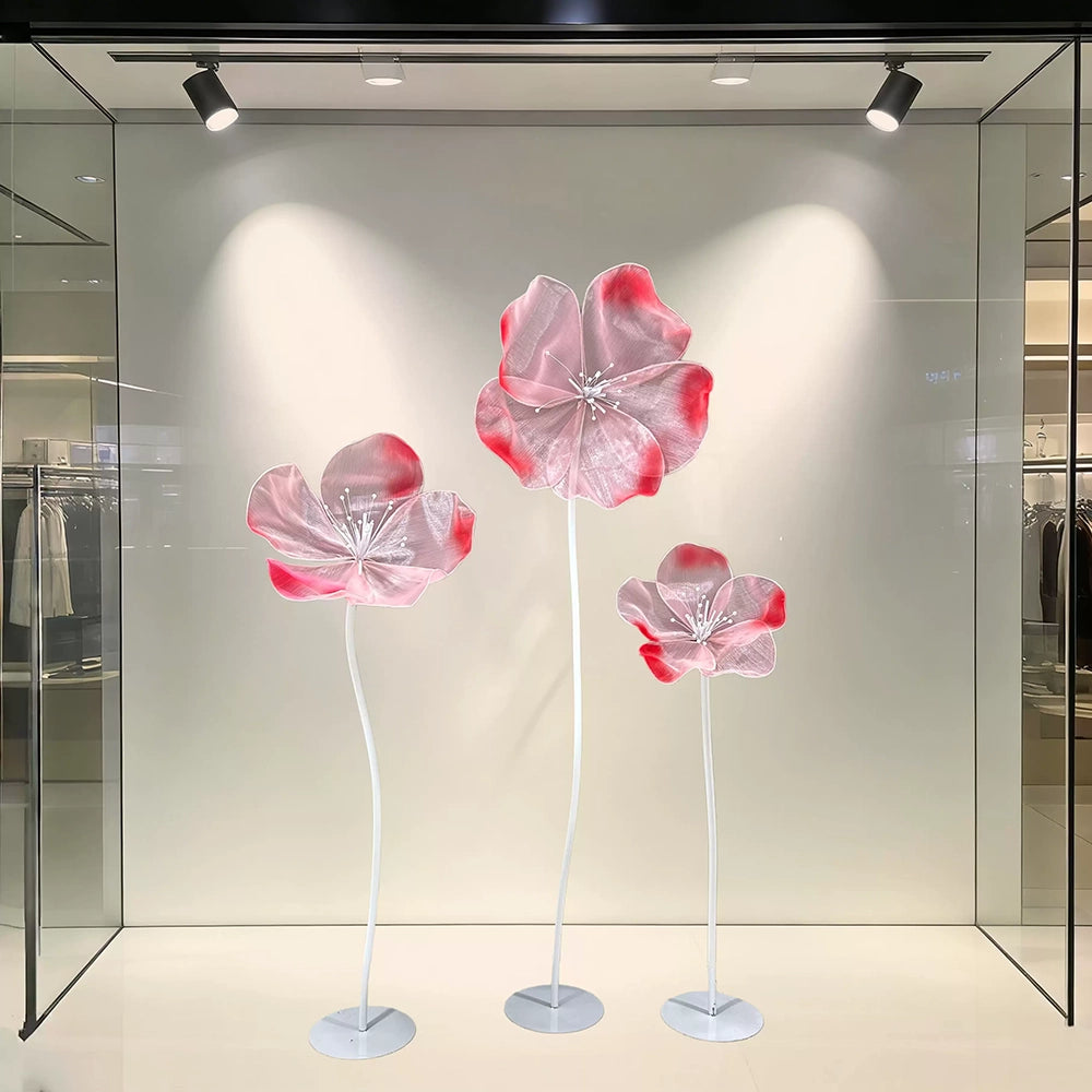 Flowerva Sheer Pearlescent Rhythm Premium Decor