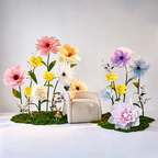 Flowerva Gentle Veilscape Premium Decor