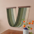 Green Artistic Boho-Chic Tapestry Decor