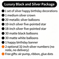 Flowerva Birthday party scene decoration balloon set