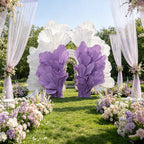 Flowerva Radiant Petal Sculpture Wedding Decor (Excluding Shelves)