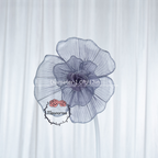 Flowerva Giant Fabric Flower Centerpiece Wedding & Event