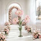 Flowerva Sheer Standing Petal Sculpture Premium Decor