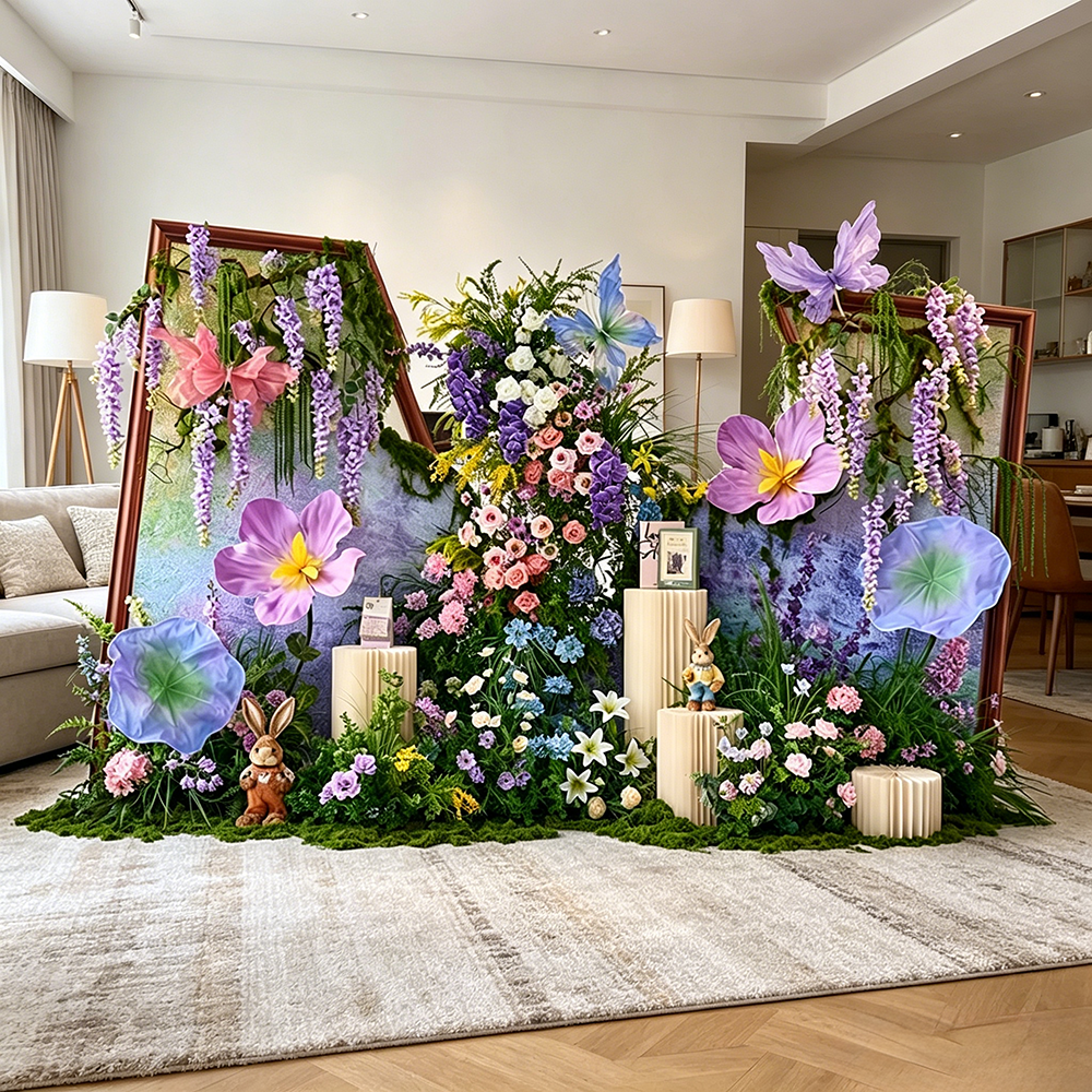 Flowerva Enchanted Frame Nook Premium Decor