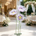 Flowerva Sheer Petal Sculpture Premium Decor